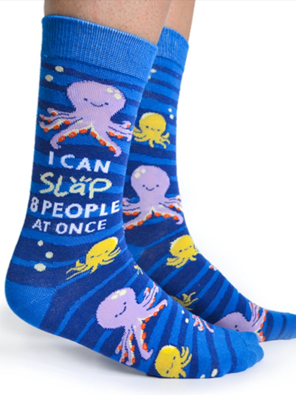 Women's Uptown Sox Crew Socks | Obscene Octopus Socks | NWT